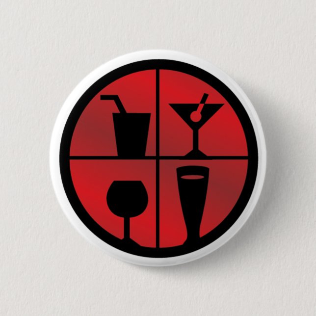 Badge Rond 5 Cm bouton de BarFanatic.com - 2 1/4 po (Devant)