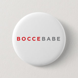 Badge Rond 5 Cm Bouton "de bébé de Bocce"