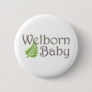 Badge Rond 5 Cm Bouton de bébé de Welborn