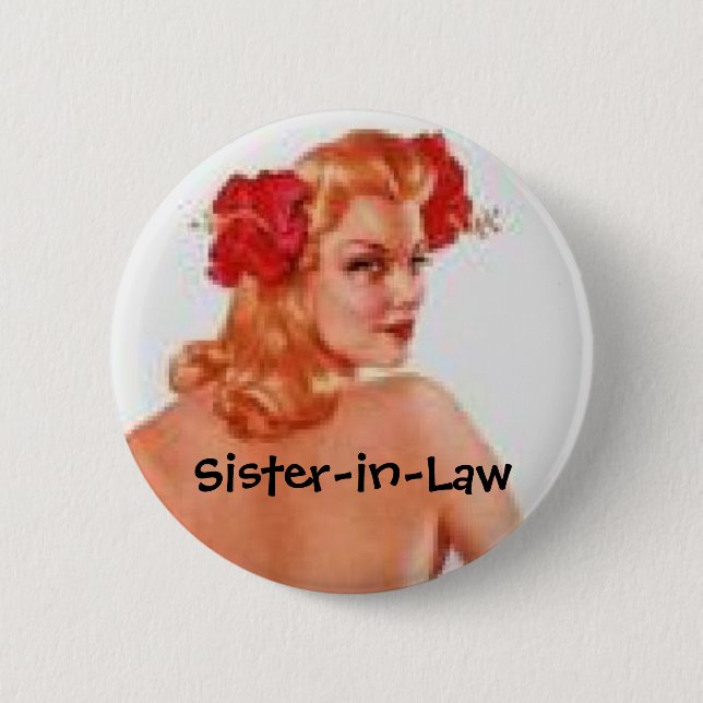 Badge Rond 5 Cm Bouton de Becky (Devant)