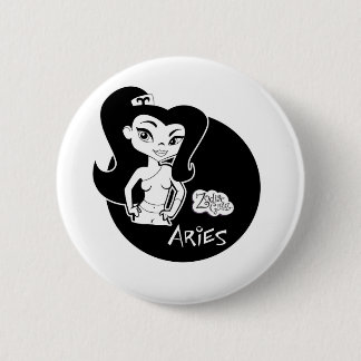 Badge Rond 5 Cm Bouton de Bélier