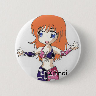 Badge Rond 5 Cm Bouton de BellyDancer