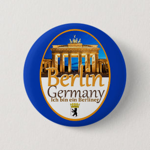 Badge Rond 5 Cm Bouton de BERLIN