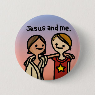 Badge Rond 5 Cm bouton de bff