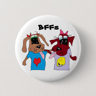 Badge Rond 5 Cm Bouton de BFF