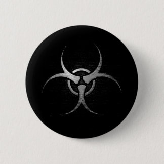 Badge Rond 5 Cm Bouton de BIO-RISQUE