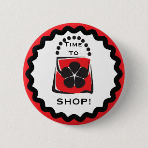 Badge Rond 5 Cm Bouton de bourse