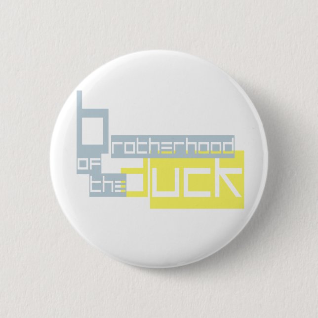 Badge Rond 5 Cm Bouton de Brohood/Pin (Devant)