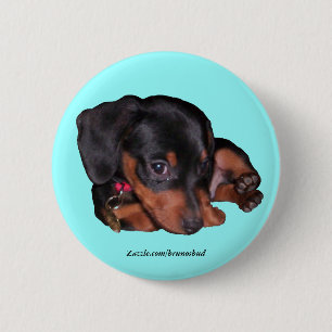 Badge Rond 5 Cm Bouton de Bruno