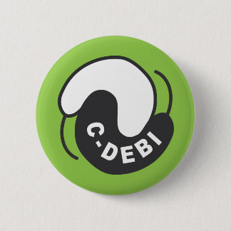 Badge Rond 5 Cm Bouton de C-DEBI