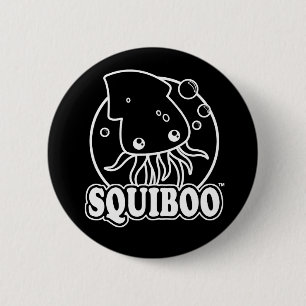 Badge Rond 5 Cm Bouton de calmar mou