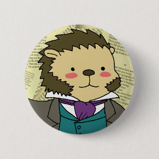 Badge Rond 5 Cm Bouton de camée de Pushkin
