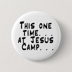 Badge Rond 5 Cm Bouton de camp de Jésus