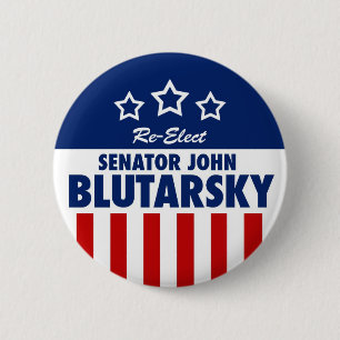 Badge Rond 5 Cm Bouton de campagne de Blutarsky