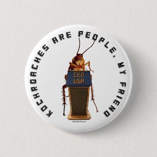 Badge Rond 5 Cm Bouton de campagne de Kochroaches 2012 !