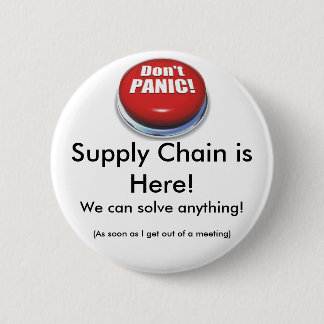 Badge Rond 5 Cm Bouton de chaîne d'approvisionnements