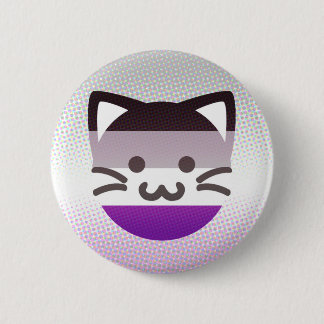 Badge Rond 5 Cm bouton de chat de fierté d'as