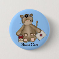 Bouton de chat infirmière