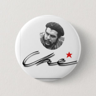 BADGE ROND 5 CM BOUTON DE CHE