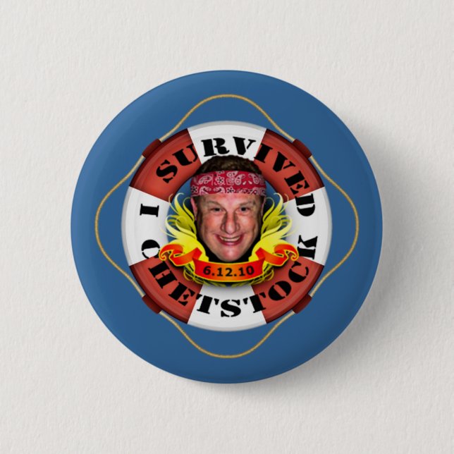 Badge Rond 5 Cm Bouton de Chetstock (Devant)