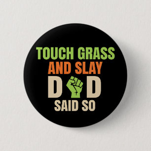 Badge Rond 5 Cm Bouton de citation de gamer qui tue avec humour de