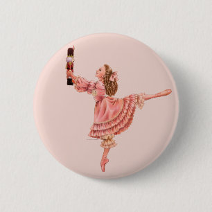 Badge Rond 5 Cm Bouton de Clara