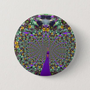 Badge Rond 5 Cm Bouton de coche fractionné arrondi