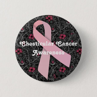 Badge Rond 5 Cm Bouton de conscience de Cancer de Chesticular
