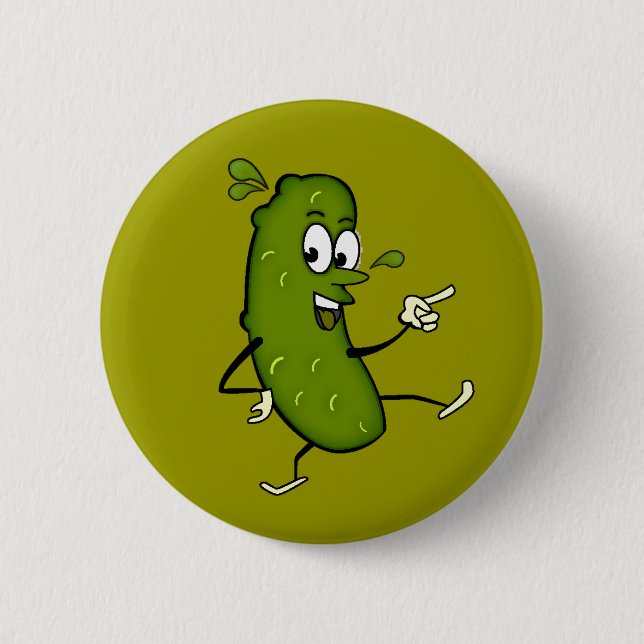 Badge Rond 5 Cm Bouton de conserves au vinaigre (Devant)