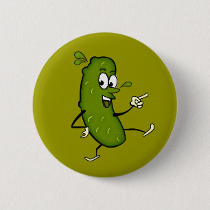 Badge Rond 5 Cm Bouton de conserves au vinaigre