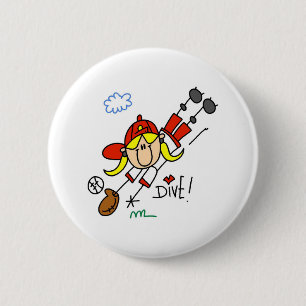 Badge Rond 5 Cm Bouton de crochet de plongée