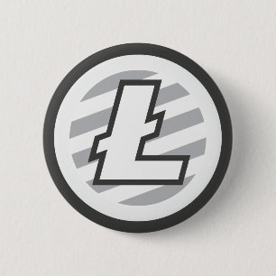 Badge Rond 5 Cm Bouton de Cryptocurrency de symbole de logo de
