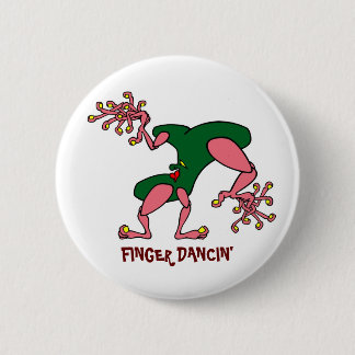 Badge Rond 5 Cm Bouton de Dancin de doigt