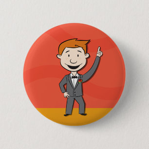 Badge Rond 5 Cm Bouton de danse d'Andy