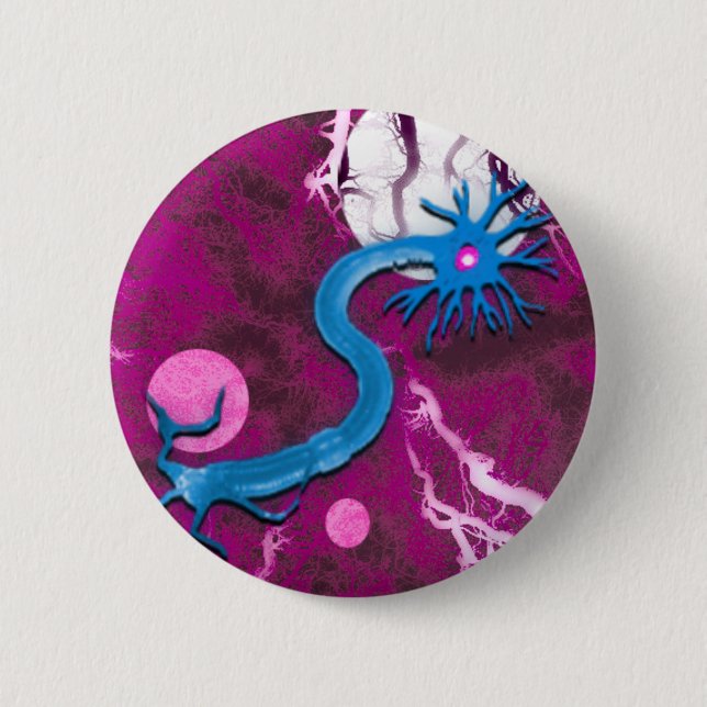 Badge Rond 5 Cm Bouton de déclencheur (Devant)