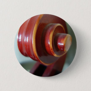 Badge Rond 5 Cm Bouton de défilement de violoncelle