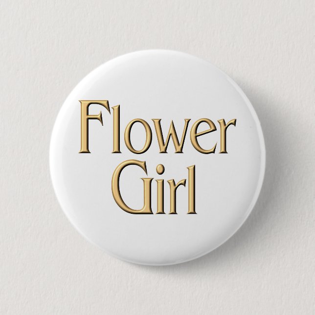 Badge Rond 5 Cm Bouton de demoiselle de honneur (Devant)