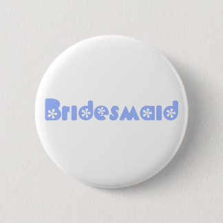 Badge Rond 5 Cm Bouton de demoiselle d'honneur