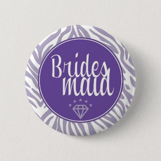 Badge Rond 5 Cm Bouton de demoiselle d'honneur