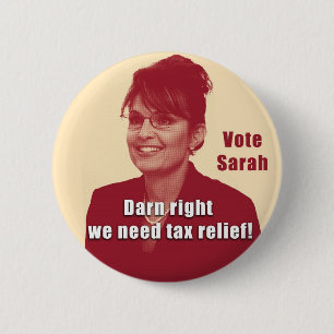 Badge Rond 5 Cm Bouton de discussion de Sarah
