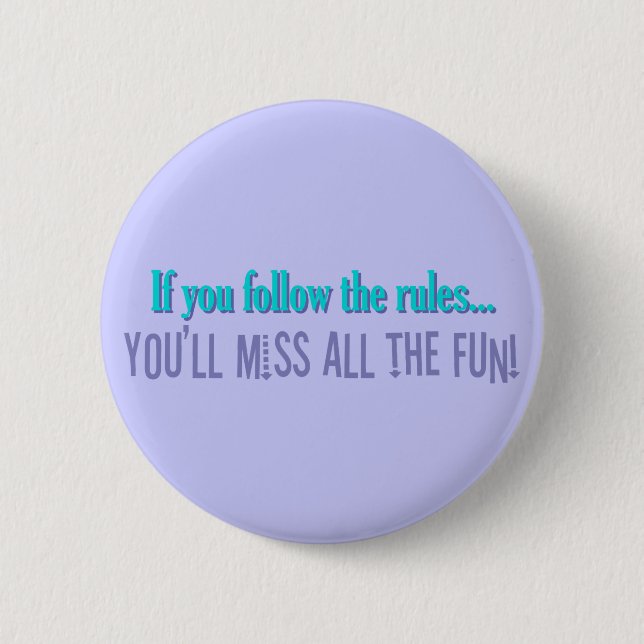 Badge Rond 5 Cm Bouton de disjoncteur de règle (Devant)
