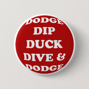 Badge Rond 5 Cm Bouton de Dodgeball