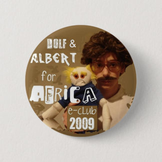 Badge Rond 5 Cm Bouton de Dolf et d'Albert