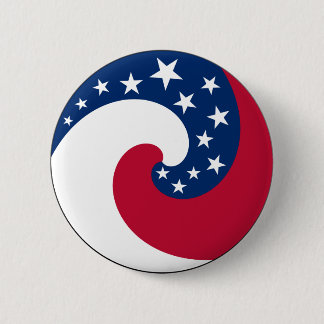 Badge Rond 5 Cm Bouton de drapeau de cercle
