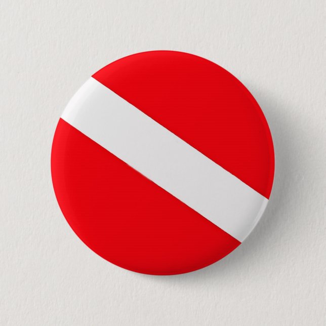 Badge Rond 5 Cm Bouton de drapeau de piqué (Devant)