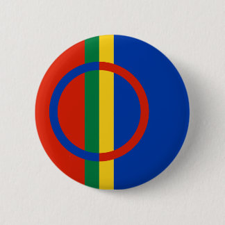 Badge Rond 5 Cm Bouton de drapeau de Sami