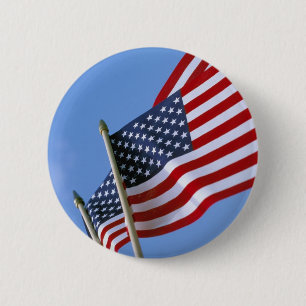 Badge Rond 5 Cm Bouton de drapeaux