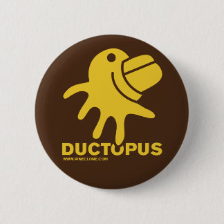Badge Rond 5 Cm Bouton de DUCTOPUS