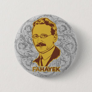 Badge Rond 5 Cm Bouton de fa Hayek