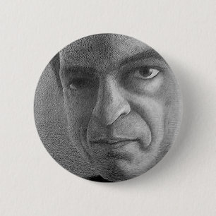 Badge Rond 5 Cm Bouton de fan de Johnny Cash